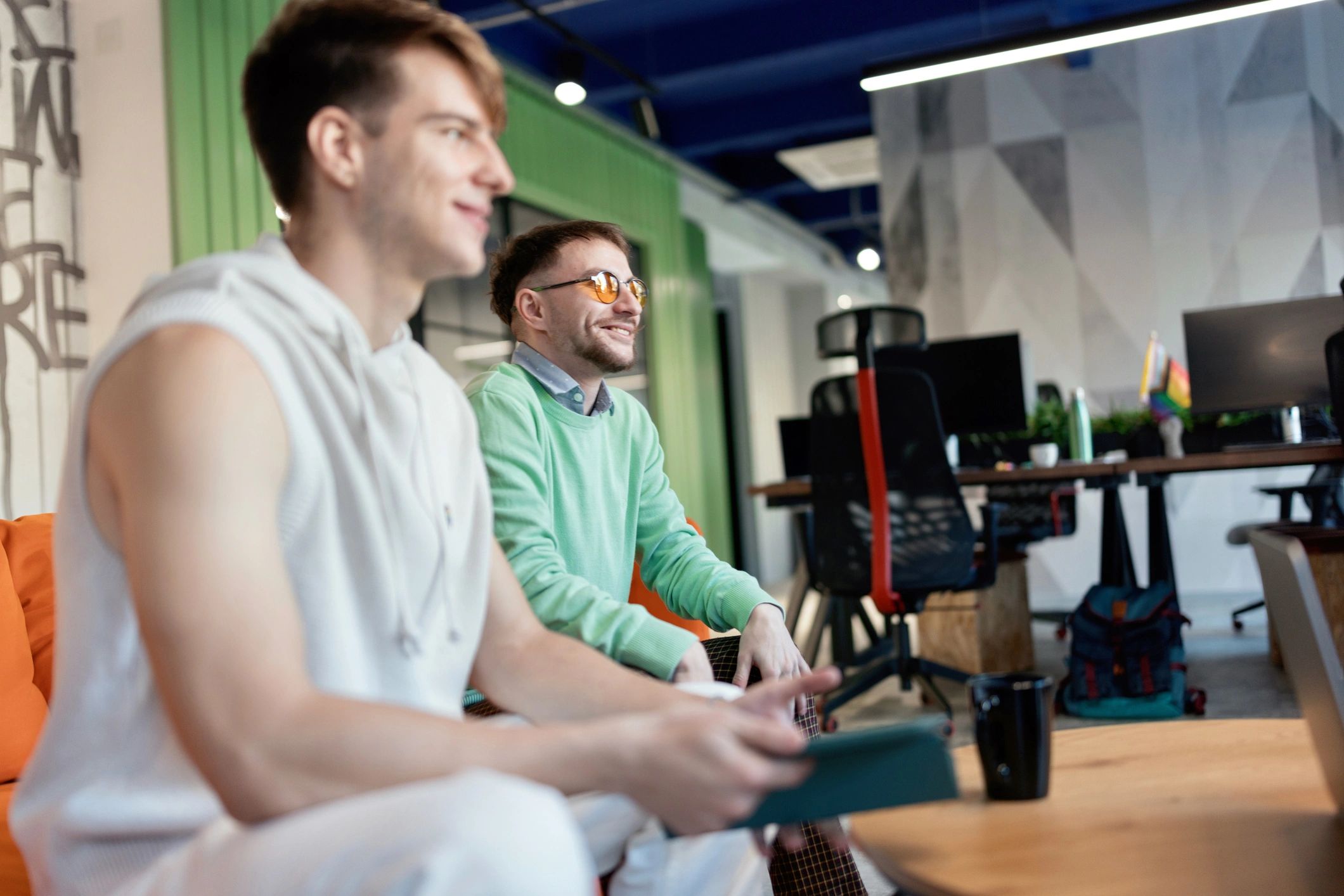 game consulting creative team modern office