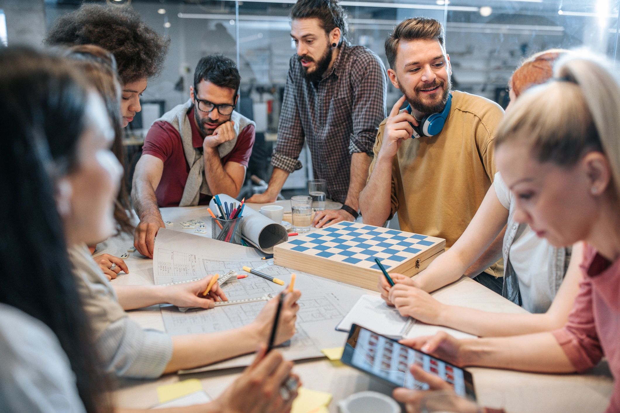 creative game design team